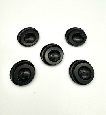 Vintage Collection of Unique Black Buttons