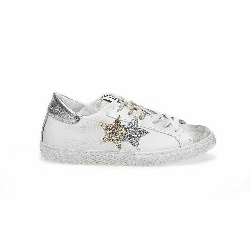 2STAR SNEAKERS BIANCO | PALERMO | LEONE COLLECTION