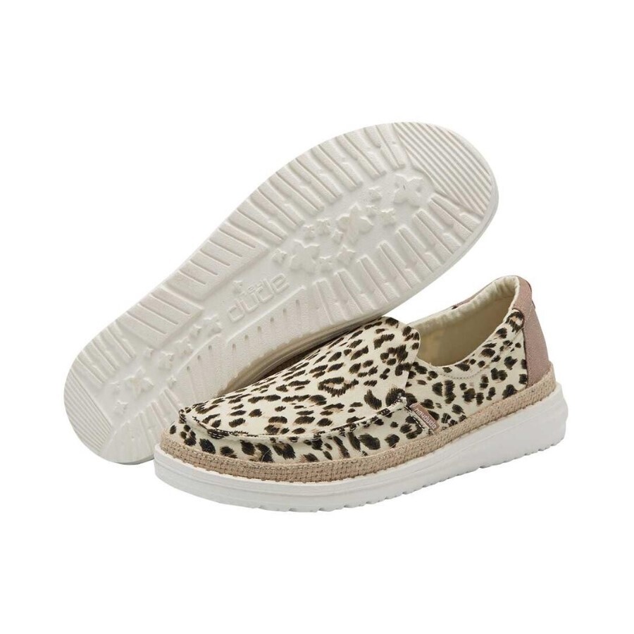 Hey Dude mocassino slip on in tela Mikka Braided Deep Blue