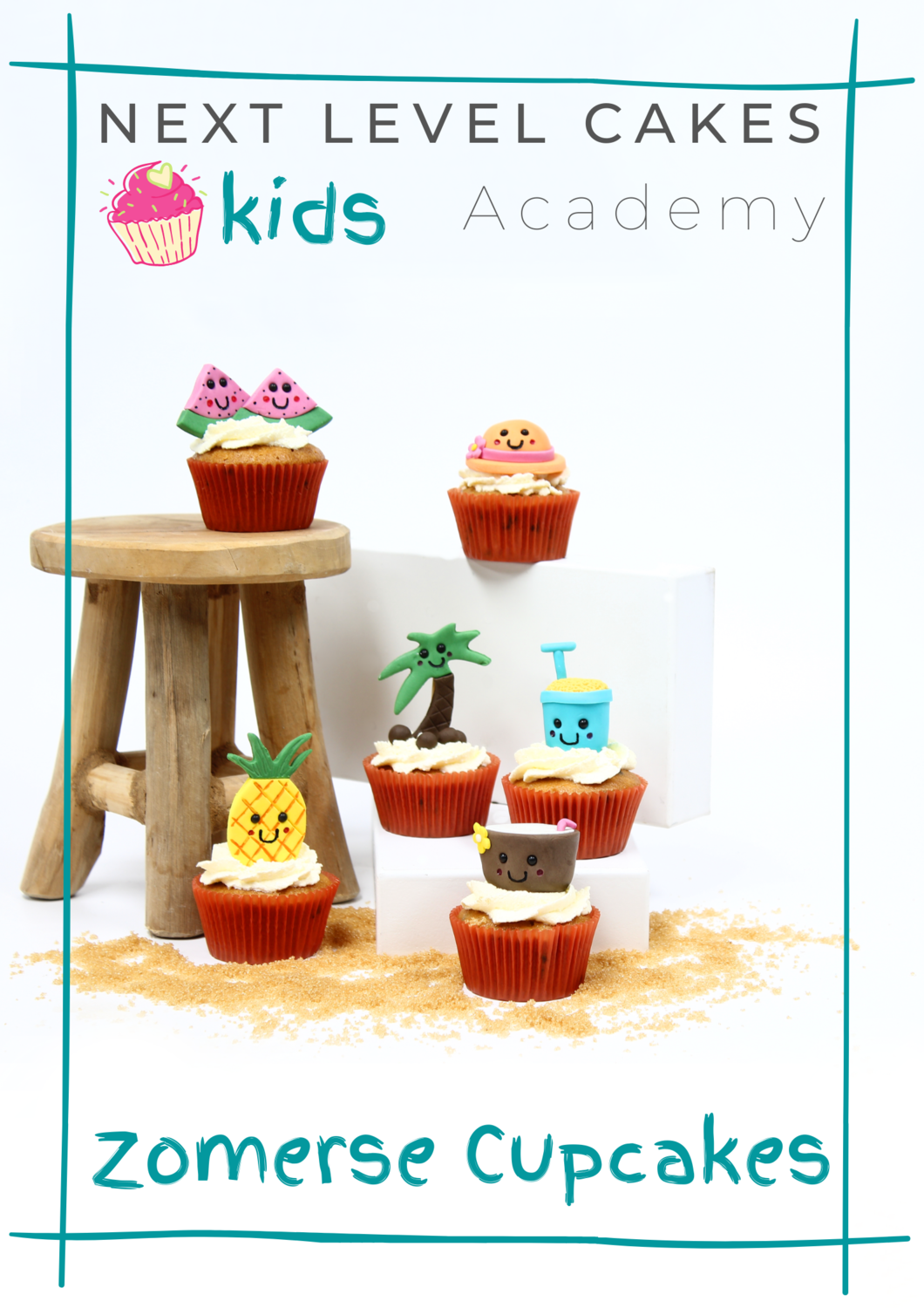 Next Level Cakes - Kids Academy - Zomer Tutorial