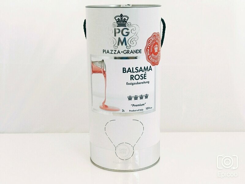 Balsama Rosé Essigzubereitung aus Modena ab Balsama Rosé Essigzubereitung aus Modena ab