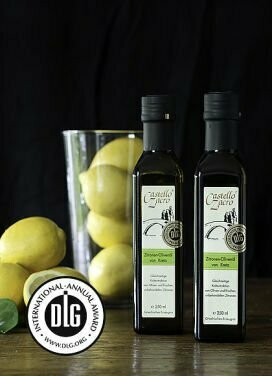 Zitrone auf Olivenöl Kreta