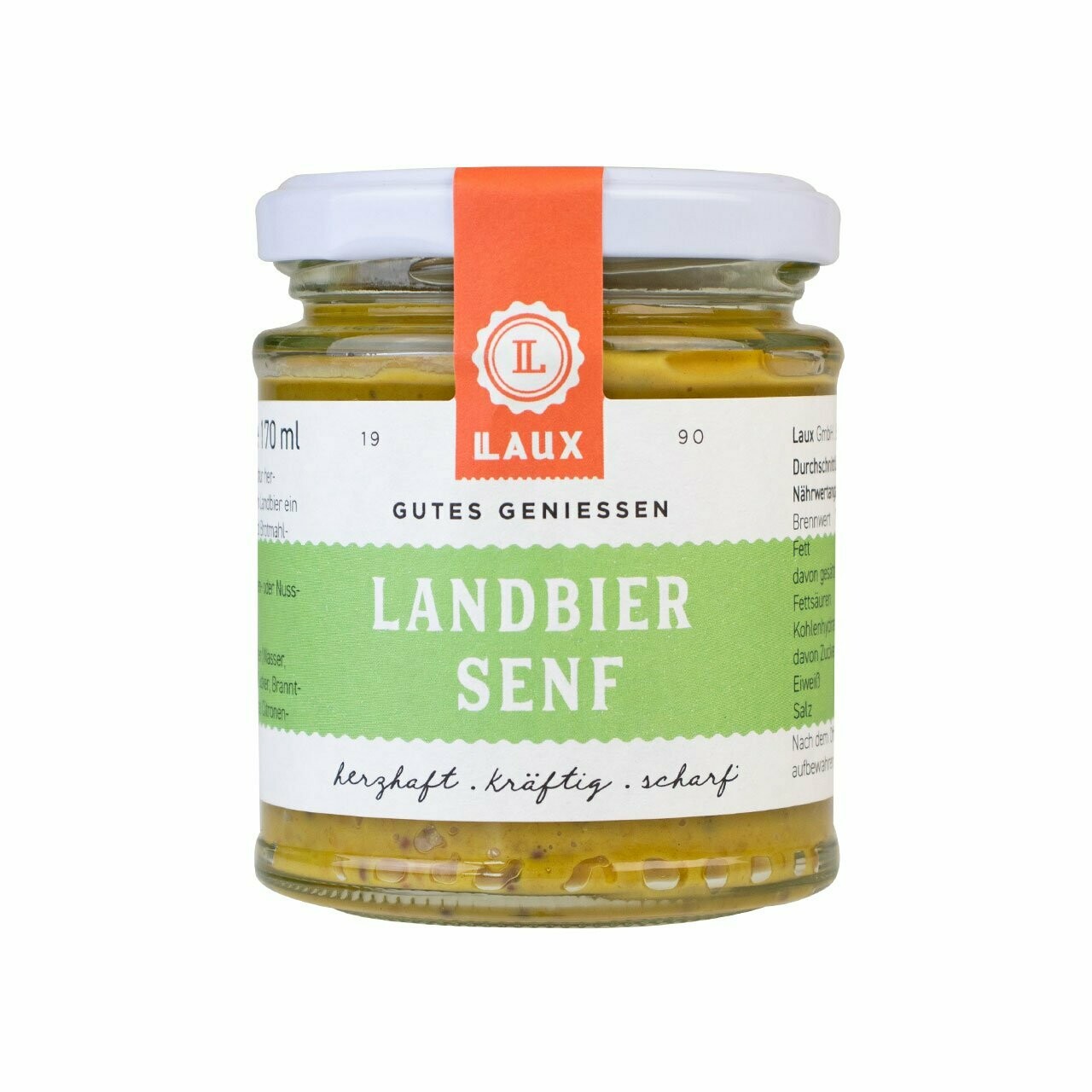 LANDBIER SENF - HERZHAFT & SCHARF