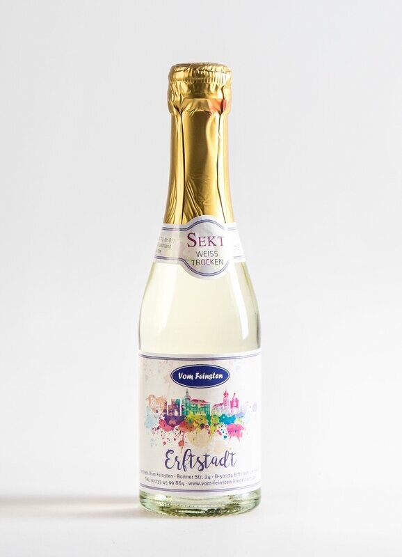 Erftstadt Sekt Weiss /Rosè Trocken 0,2 Ltr.