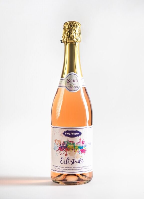 "Erftstadt Sekt" Rosé trocken 0,7 ltr.