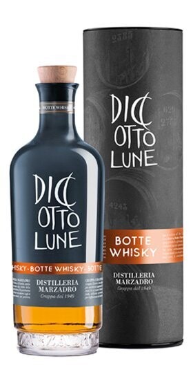 Diciotto Lune ; Riserva Botte Whisky 0,2 Ltr. (Fl.) 42 % Vol. Diciotto Lune ; Riserva Botte Whisky 0,2 Ltr. (Fl.) 42 % Vol.