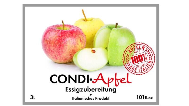  Condi Apfel Originale di Modena
Essigzubereitung ab Condi Apfel Originale di Modena
Essigzubereitung ab