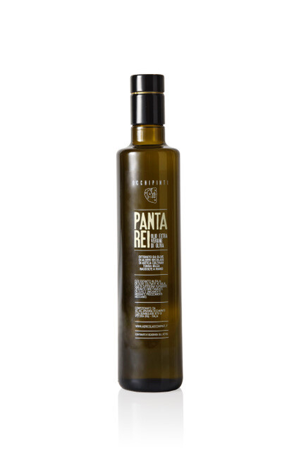 OLIO NUOVO 2024/2025 EXTRA VERGINE DI OLIVA TONDA IBLEA PANTAREI 500ML BIOLOGICO