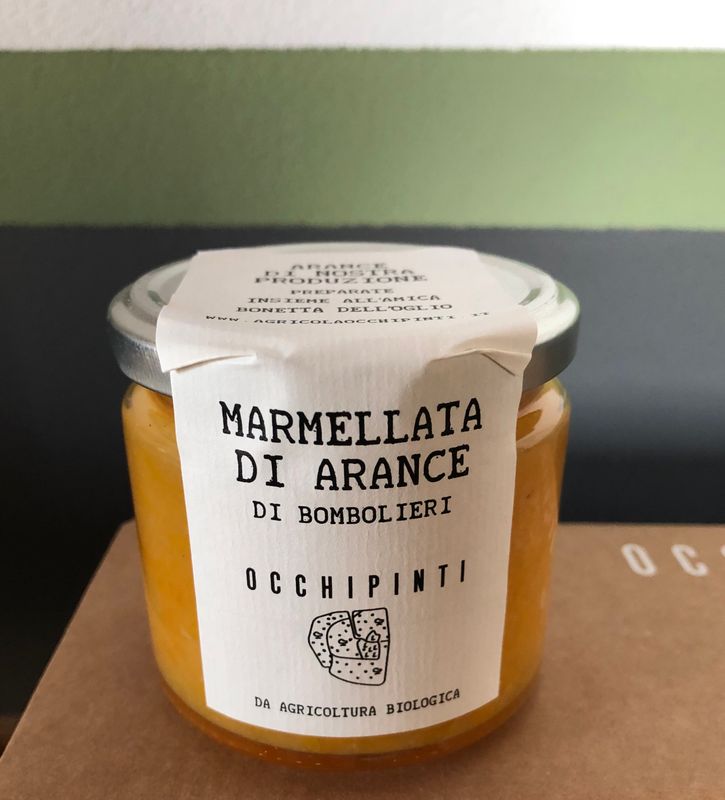 MARMELLATA DI ARANCE BIO DI BOMBOLIERI