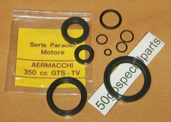 AERMACCHI 350 4T. GTS TV 1971
 SERIE PARAOLI MOTORE