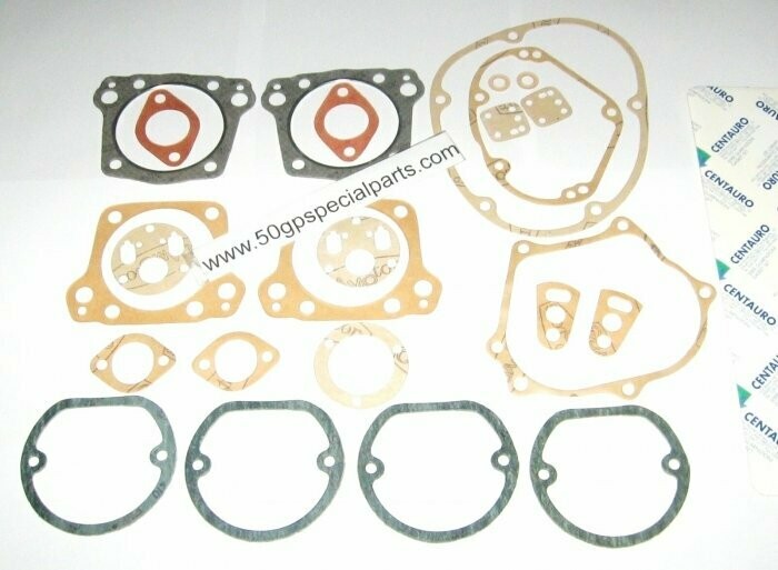 AJS 500cc. 4T. BICILINDRICA 1S°  SERIE GUARNIZIONI MOTORE