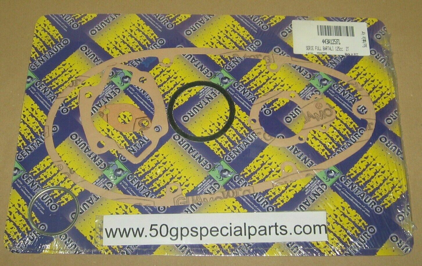BARTALI 125cc. 2T.  SERIE GUARNIZIONI MOTORE