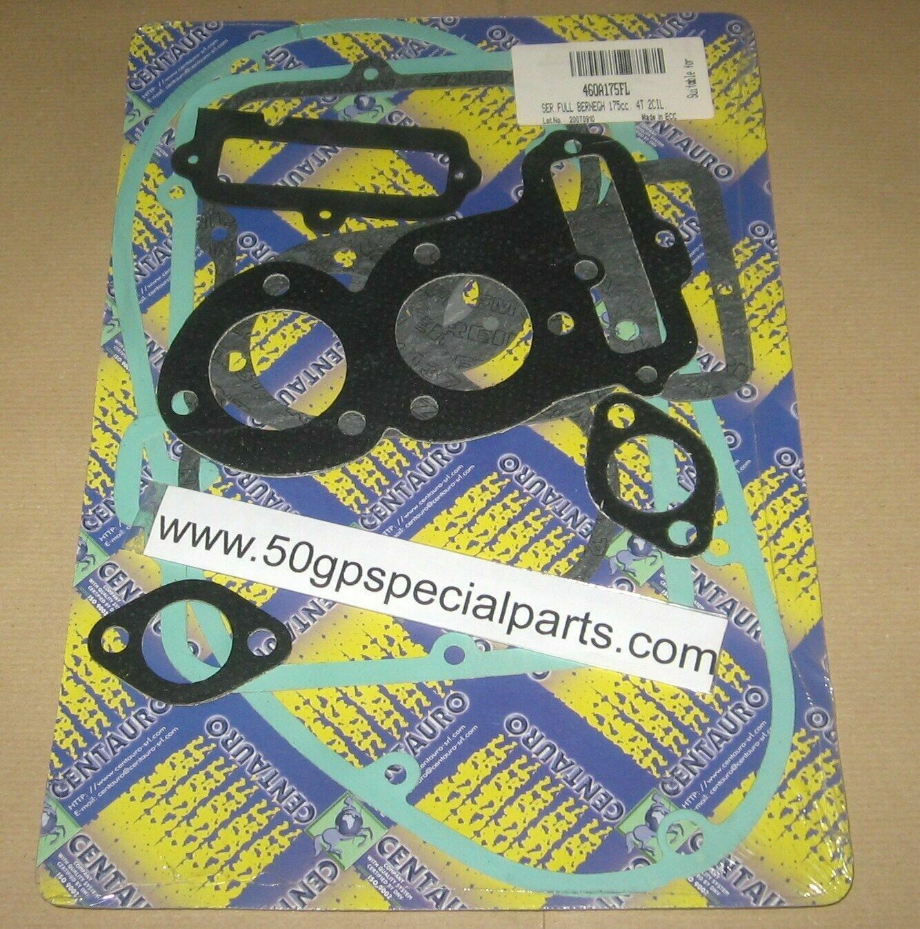 BERNEGH 175cc.4T. 2 CILINDRI SERIE GUARNIZIONI MOTORE