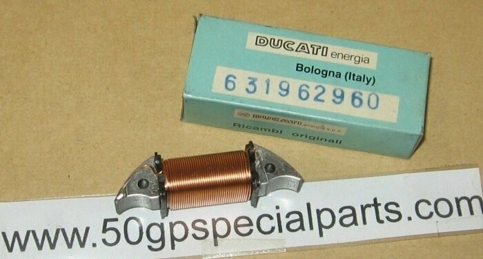 VOLANO BOBINA BT LUCE  DUCATI MINARELLI P6 P4 RV K6