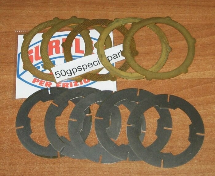 MOTO GUZZI STORNELLO 125cc.160cc 4T. 1959-69 4V.  DISCHI FRIZIONE