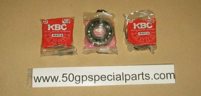 CUSCINETTI BANCO KBC 6203/C3 MINARELLI P6/ CORSA CORTA N.3