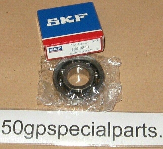 CUSCINETTO SKF 6203/ TN9 C3 MINARELLI P6/ CORSA CORTA P4 RV  BANCO