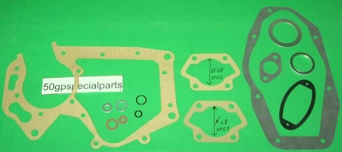 GUARNIZIONI MOTORE MINARELLI P6 P4R FANTIC CILINDRO ALLUMAK  COMPACT SYSTEM