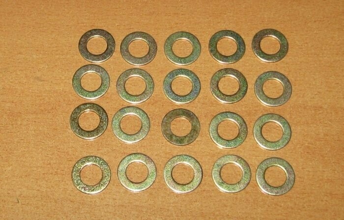 RONDELLA D.10X19X1,5mm CONFEZIONE 20PZ