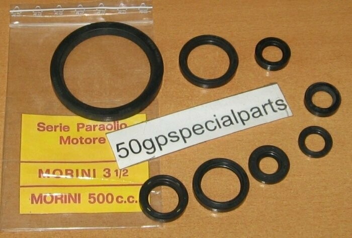MOTO MORINI 350 500cc. 
SERIE PARAOLI MOTORE