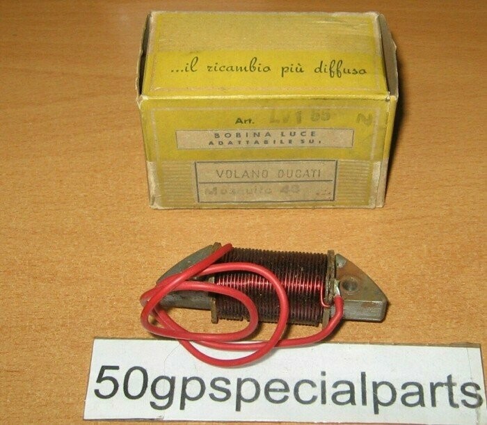 GARELLI MOSQUITO 48 50cc 3 MARCE BOBINA ILLUMINAZIONE VOLANO DUCATI