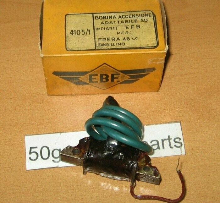 FRERA 48cc. FANFULLINO BOBINA ACCENSIONE EBF 4105/1 IMPIANTI EFB