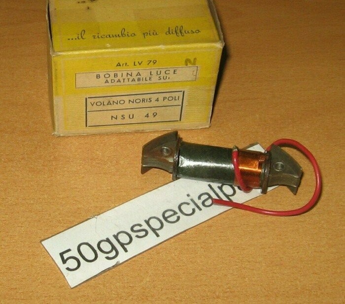NSU 49 QUICKLY BOBINA ILLUMINAZIONE VOLANO NORIS 4 POLI