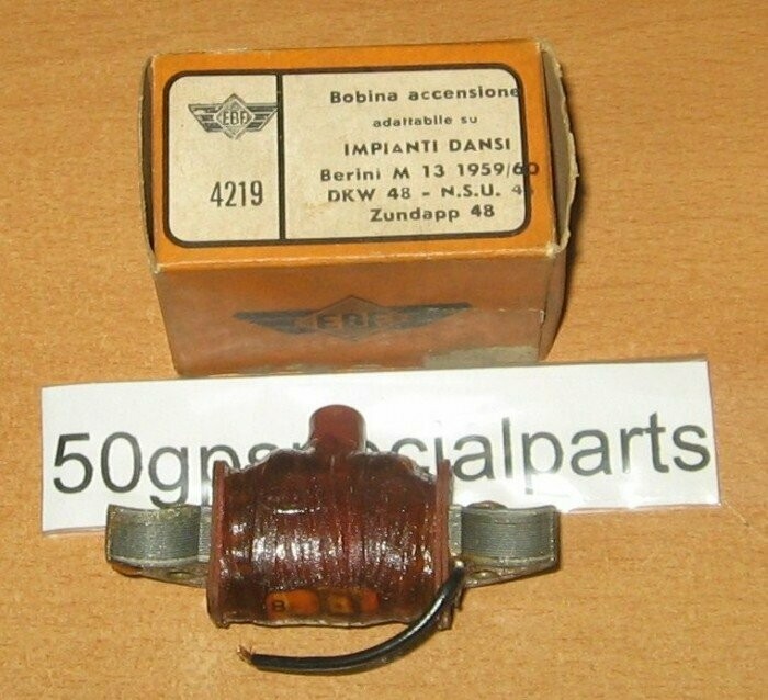 ZUNDAPP DKW NSU 48 BERINI M13 1959/60 BOBIN AACCENSIONE IMPIANTO DANSI
