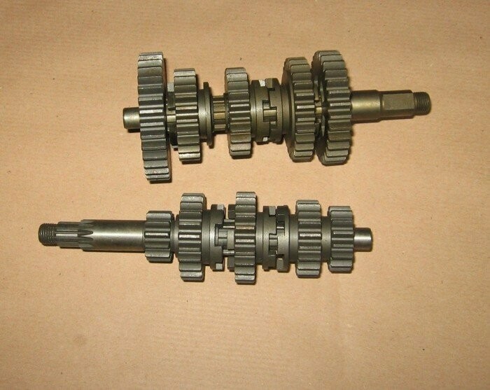 ALBERO CAMBIO PRIMARIO E SECONDARIO FRANCO MORINI 125cc. MONARK 125cc.