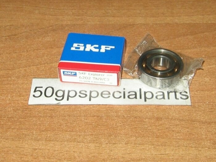 CUSCINETTO SKF 6202TN9/C3 GABBIA POLYAMIDE  15X35X11