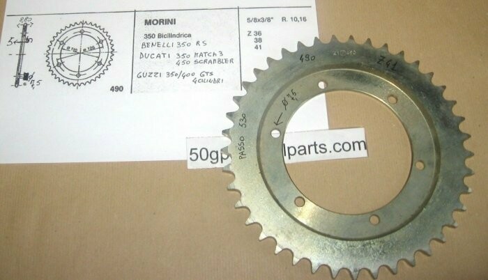 MOTO MORINI 350 BIC. DUCATI 350 MACTH 3/450 SCR. GUZZI 350/400 BENELLI 350 CORONA Z41