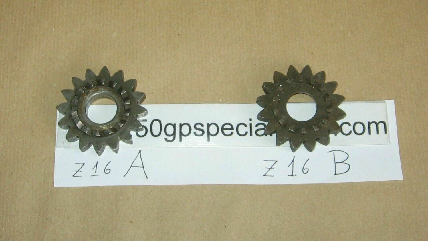 LAVERDA 75cc-100cc 4T. C CS INGRANAGGIO MESSA IN MOTO Z16