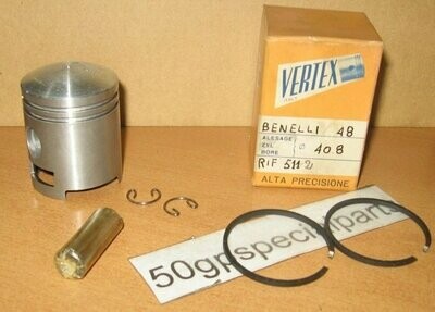 BENELLI - MOTOBI 48 50cc. PISTONE VERTEX D.40,8mm