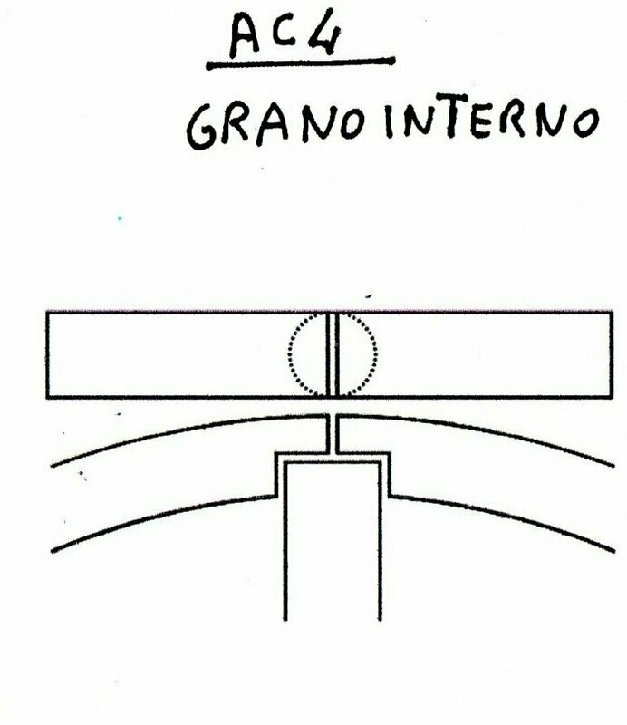 SEGMENTO PISTON RING KOLBENRING AC4 X H2 DAL 39mm AL 71mm