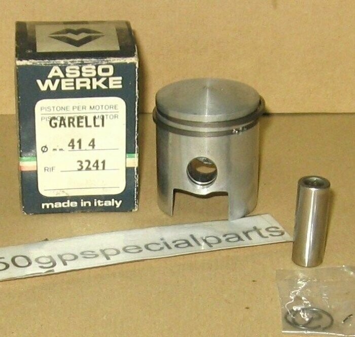 Lenker Verchromt 22mm Für Garelli Mopeds - Originalersatz Made In Italy