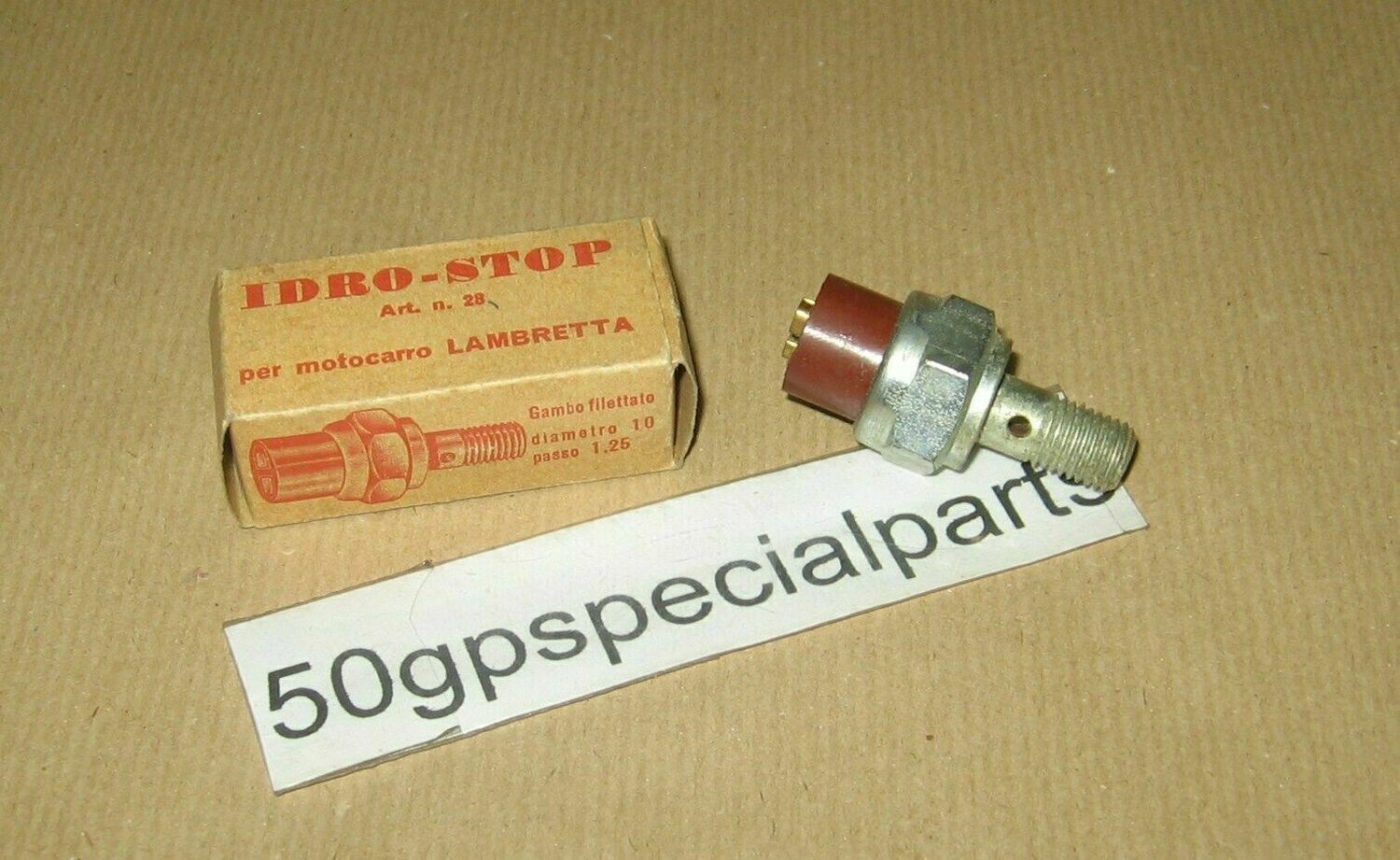 INTERUTTORE LUCE STOP LAMBRETTA MOTOCARRO