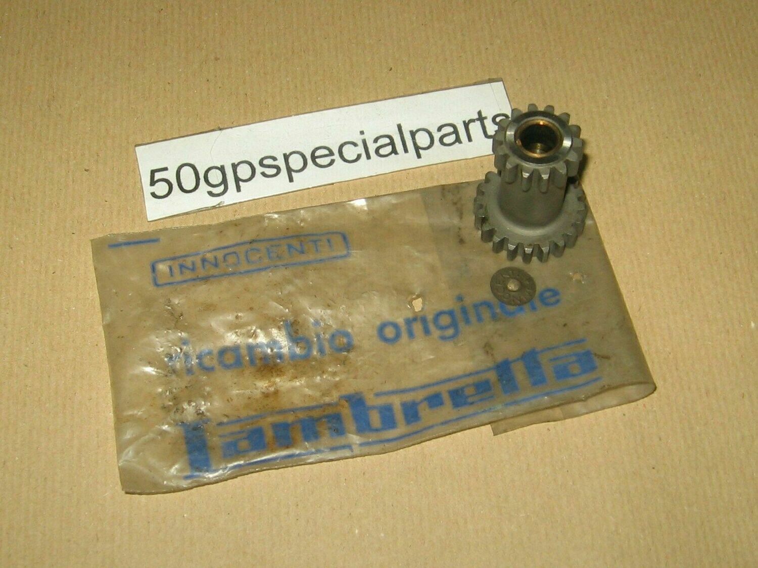 INGRANAGGIO DOPPIO SECONDARIO Z 14/20 LAMBRETTINO  LAMBRETTA 48