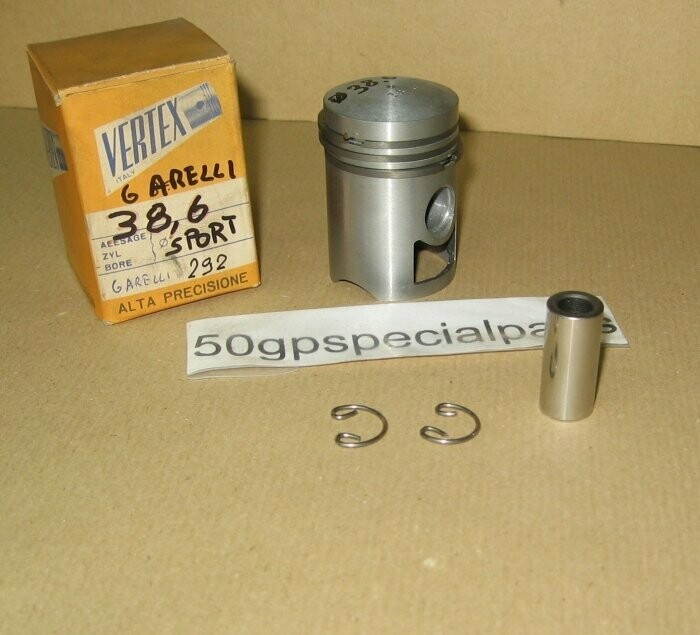 GARELLI 50cc. 2T. 3M. 2°S. SPORT PISTONE D.38,3  D.38,6