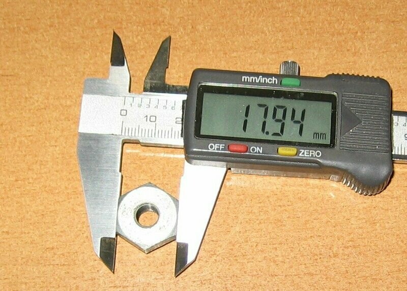 MOTO MORINI 125 250 350 3½ 500 501 ? DADO M8 PASSO 1,25