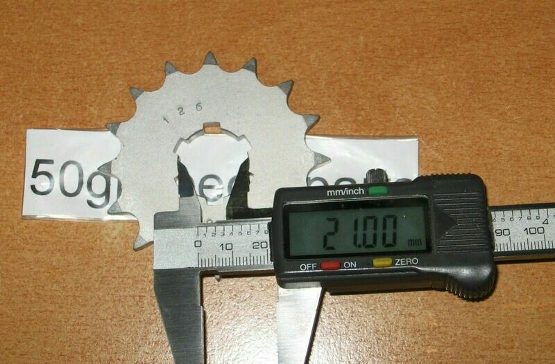 BENELLI 125 150 175 250 ? PIGNONE CATENA COD.126 Z16