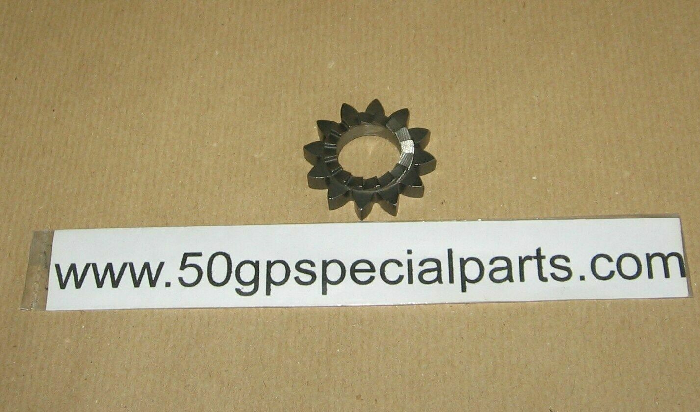 MOTO GUZZI 65-73cc 2T. CARDELLINO INGRANAGGIO Z12 MESSA IN MOTO 16 SETTORI