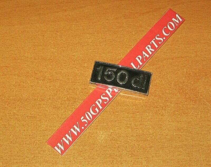 ETICHETTA TELAIO SCRITTA LAMBRETTA INNOCENTI 150 DL