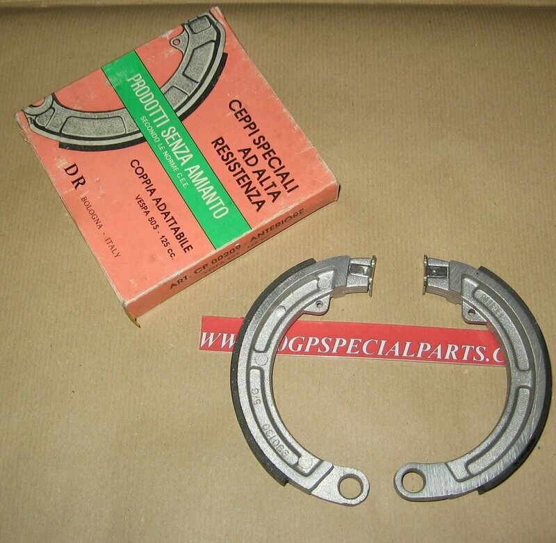 PIAGGIO VESPA 50-125cc. ​​GANASCE CEPPI FRENO ALTA RESISTENZA