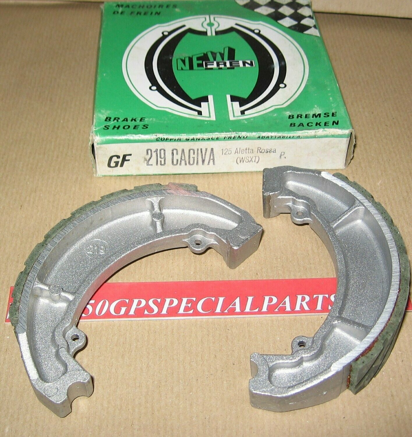 CAGIVA  125 ​​GANASCE CEPPI FRENO