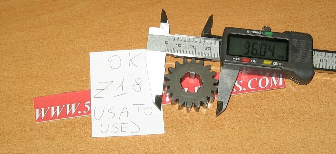 INGRANAGGIO P6  PRIMARIO  Z18 CAMBIO 4A. VELOCITA' P6 USATO