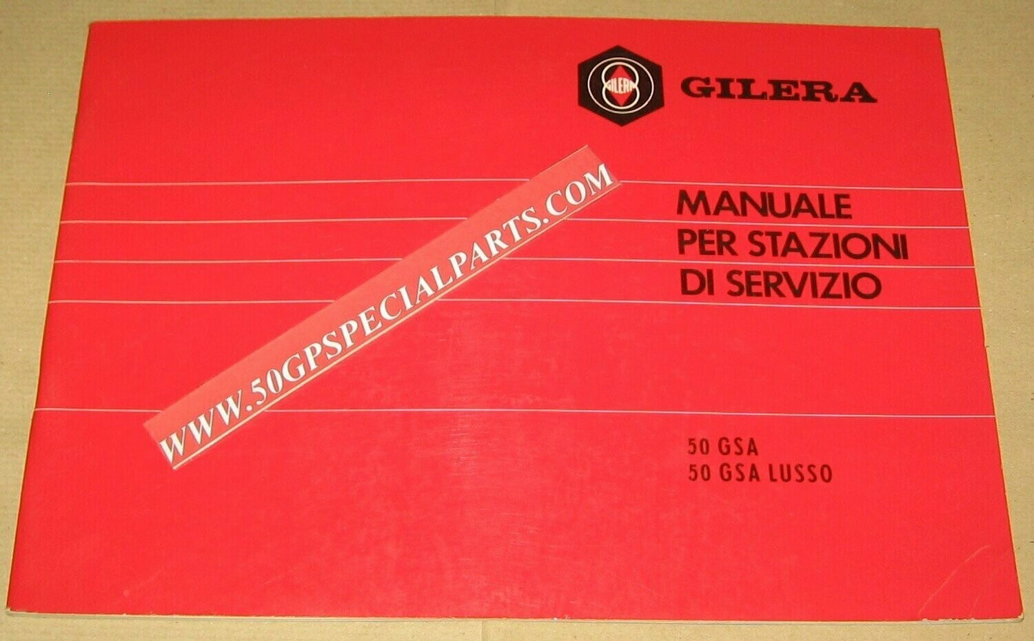 GILERA  50 GSA 50 GSA LUSSO MANUALE
