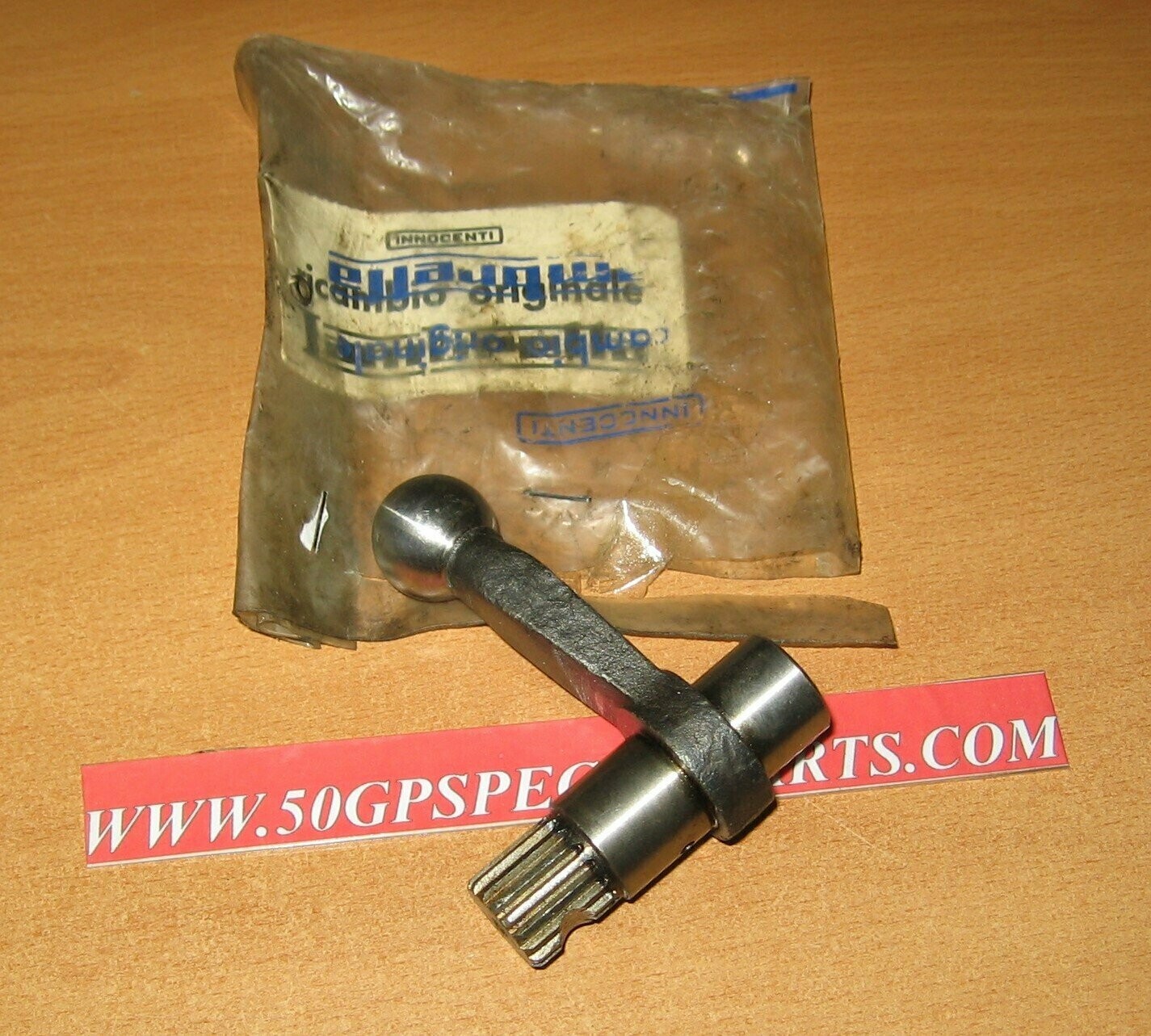 LEVA REAZIONE DX PER MOLLA SOSPENSIONE  ANTERIORE LAMBRETTA INNOCENTI MOTOFURGONE FD 150