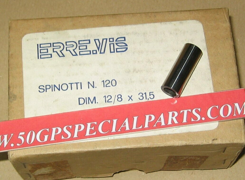 SPINOTTO PISTONE 12X 31,5  MINARELLI - F.MORINI-MALANCA-+VARI 50cc.