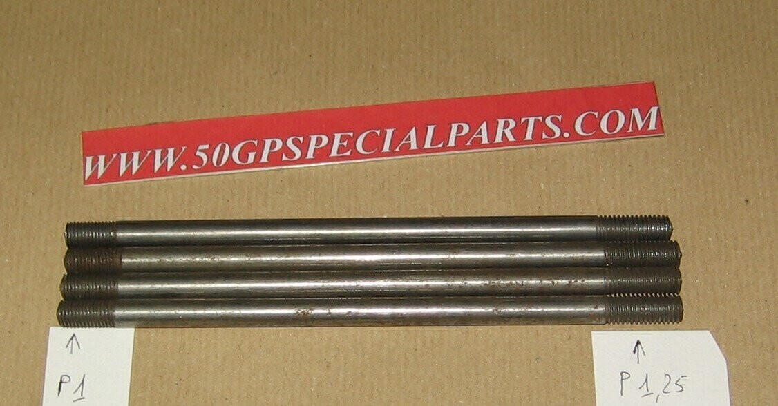 PRIGIONIERI CILINDRO D.8X170mm. BENELLI CECCATO DKW FBM GABBIANO MOTO MORINI MONDIAL GUAZZONI MOTO EPOCA