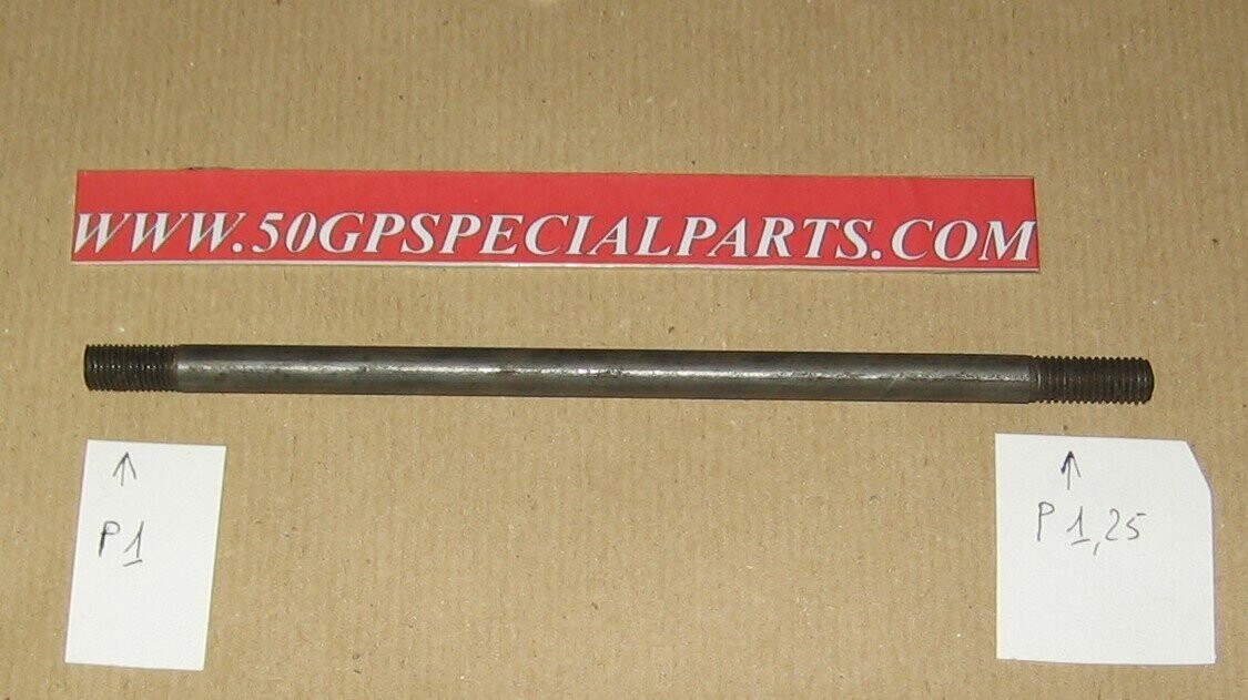 PRIGIONIERO FORO PASSAGGIO OLIO  D.8X180mm. BENELLI CECCATO DKW FBM GABBIANO MOTO MORINI MONDIAL GUAZZONI MOTO EPOCA